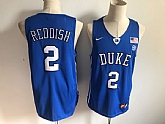 Duke Blue Devils 2 Cam Reddish Blue Nike College Basketball Jersey,baseball caps,new era cap wholesale,wholesale hats